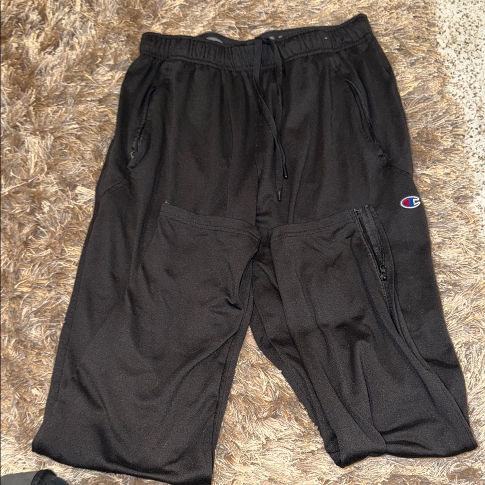 Champion Men’s Black Jogger Pants